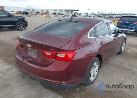 2016 Chevrolet Malibu Ls из США, поврежденный, VIN 1G1ZB5ST8GF177126